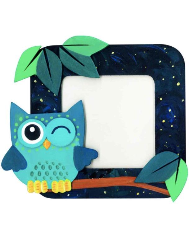 Buy 2 Get 1 Free Diy 3d Photo Frame Kit Baby Owl Design