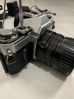 Canon AE-1 Camera with 35-70 FD Lens