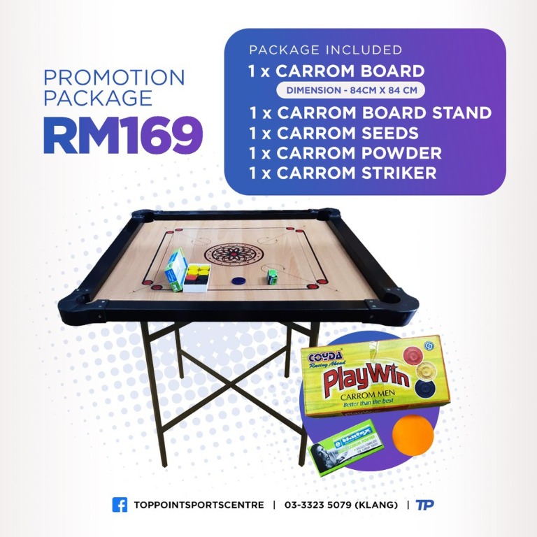 Carrom Board With Stand Promotion Package Sports Other On