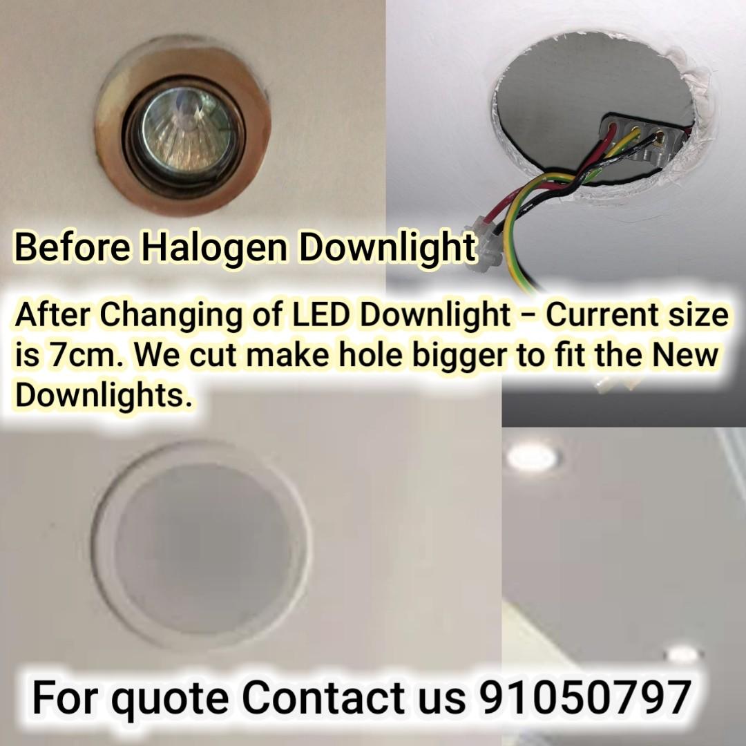 Ceiling Light (Category: Lighting) located in Singapore. Submitted by thetvguy (Listing ID 1016910983, Image 3). Description: We provide you LED Ceiling Lighting with installation. You trust us, we serve you with. Led lighting Warrenty for 1 year, after installing free for 1st month 1 to 1 exchange, for the next 11th month Led light is free, but there is transport labour fee $40. Ask for quote Installation chargers: 1 trip Labour Transport $40, I