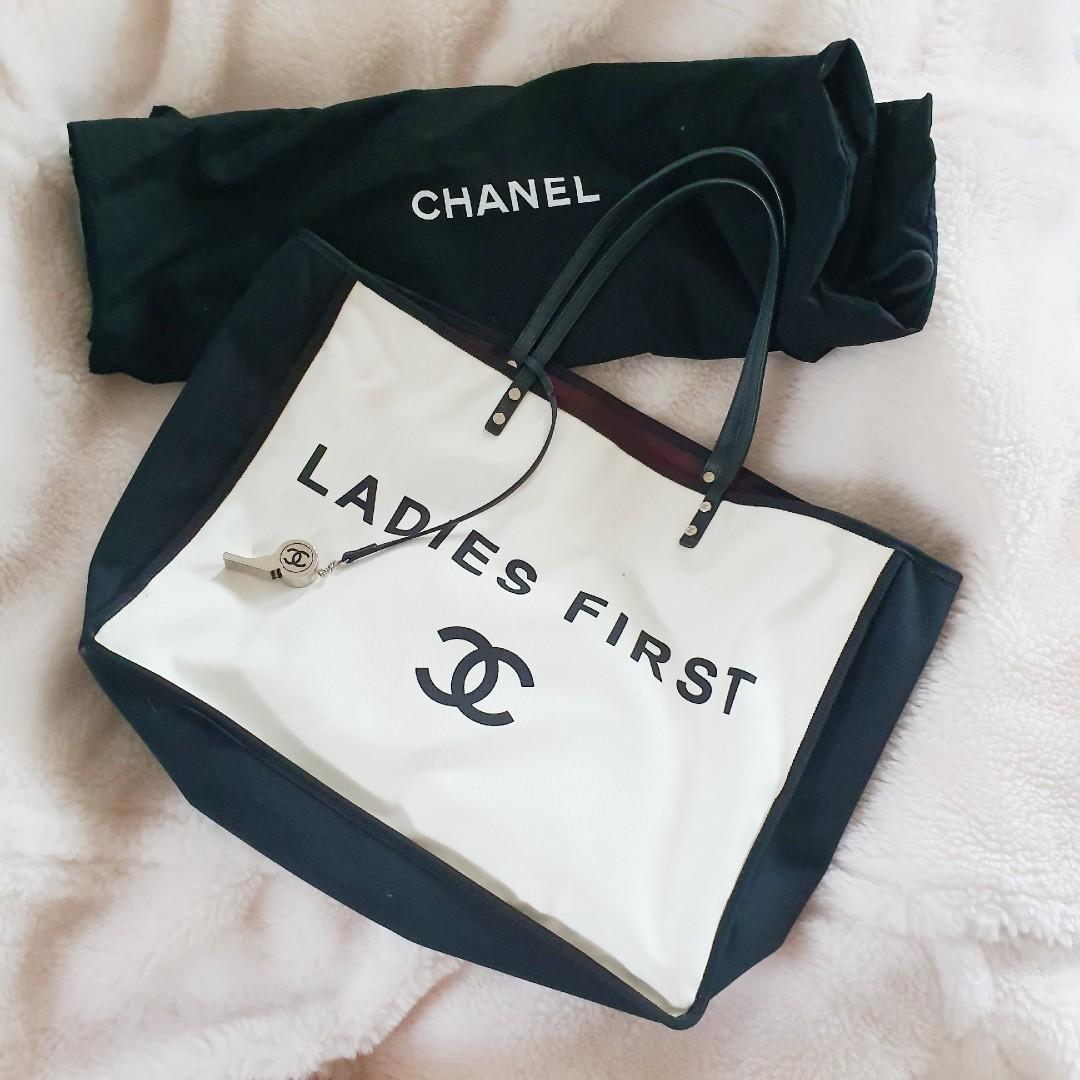 Chanel Ladies First Shopper Tote Bag