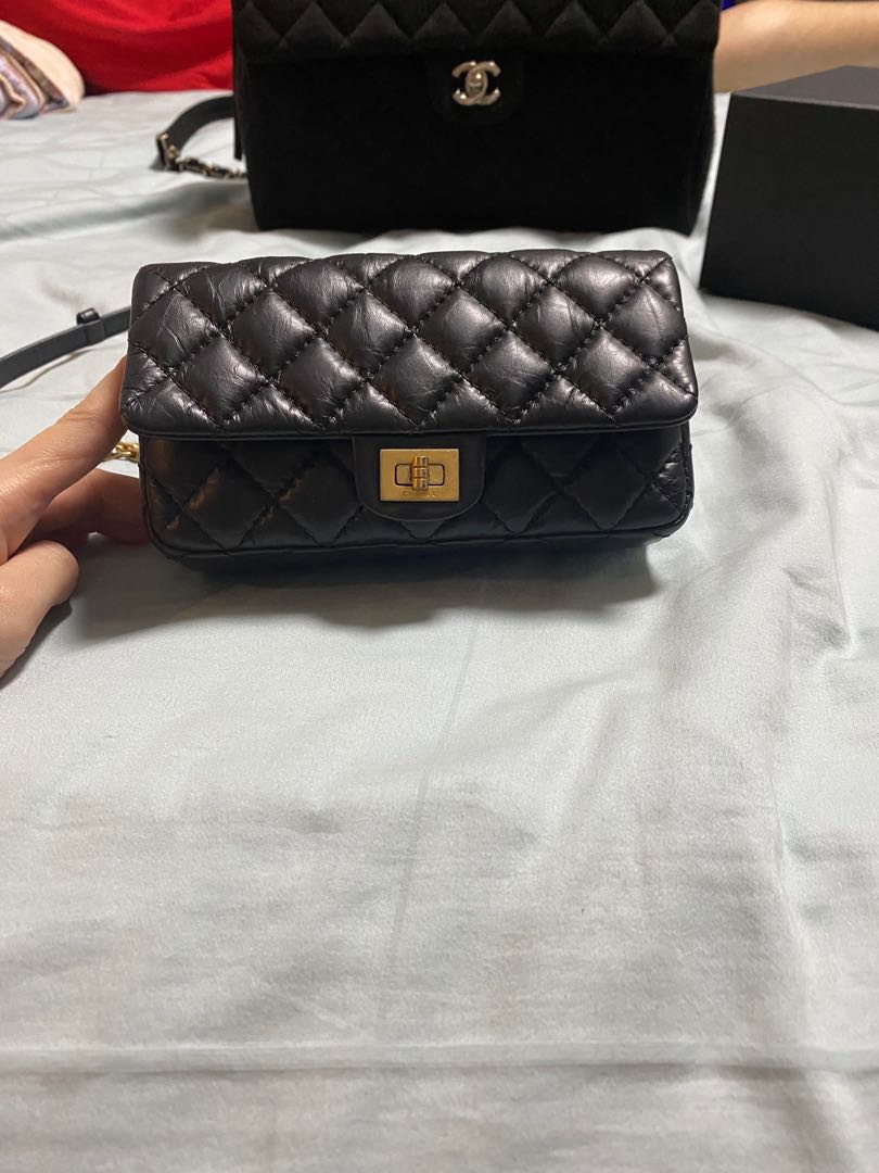 Chanel reissue belt bag, Luxury, Bags & Wallets on Carousell