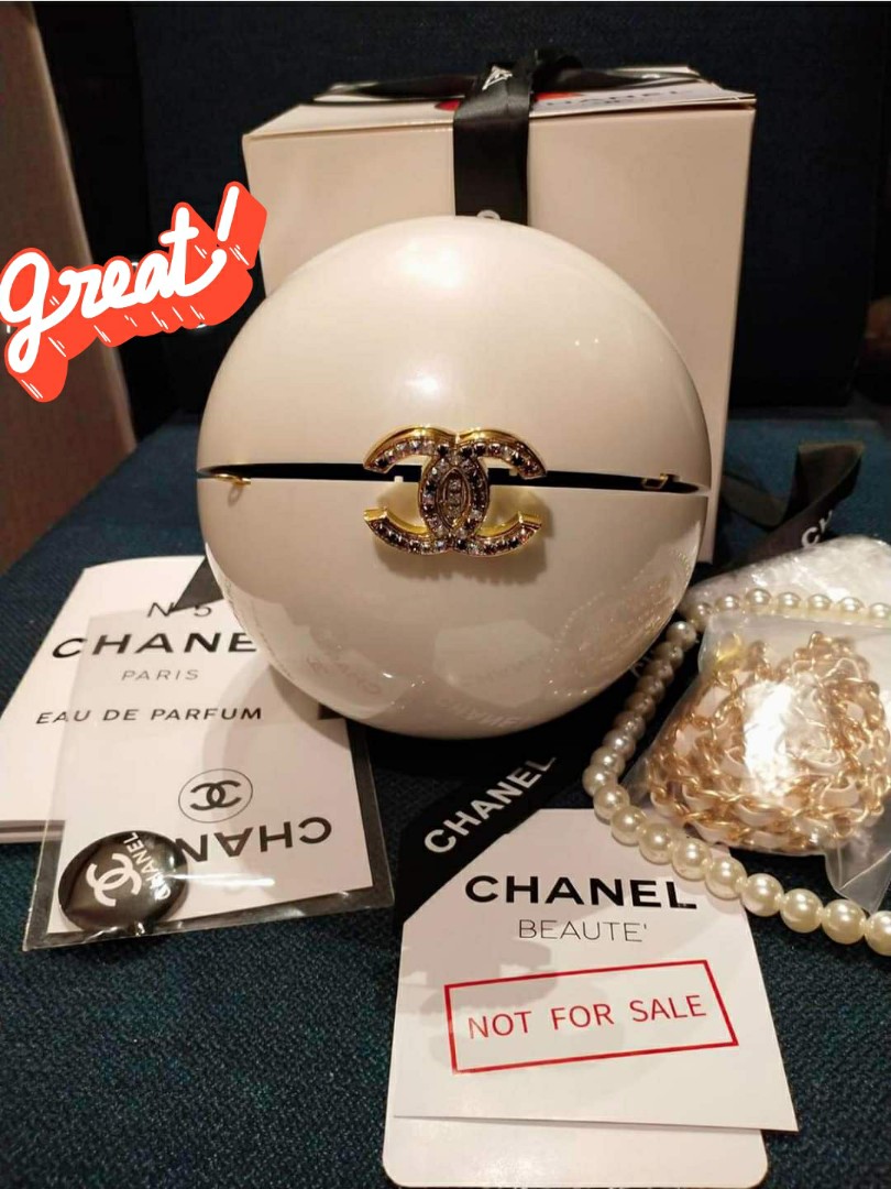 Chanel vip Dubai white pearl