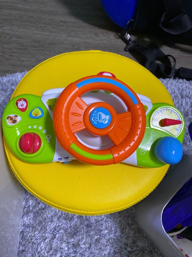pram steering wheel toy
