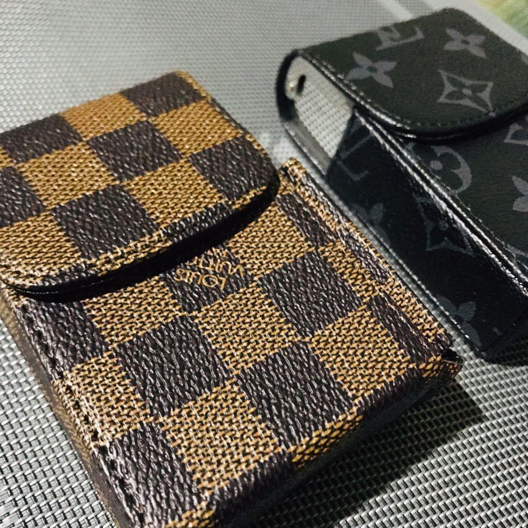 Authenticated Used Louis Vuitton Damier Cigarette Case Damier