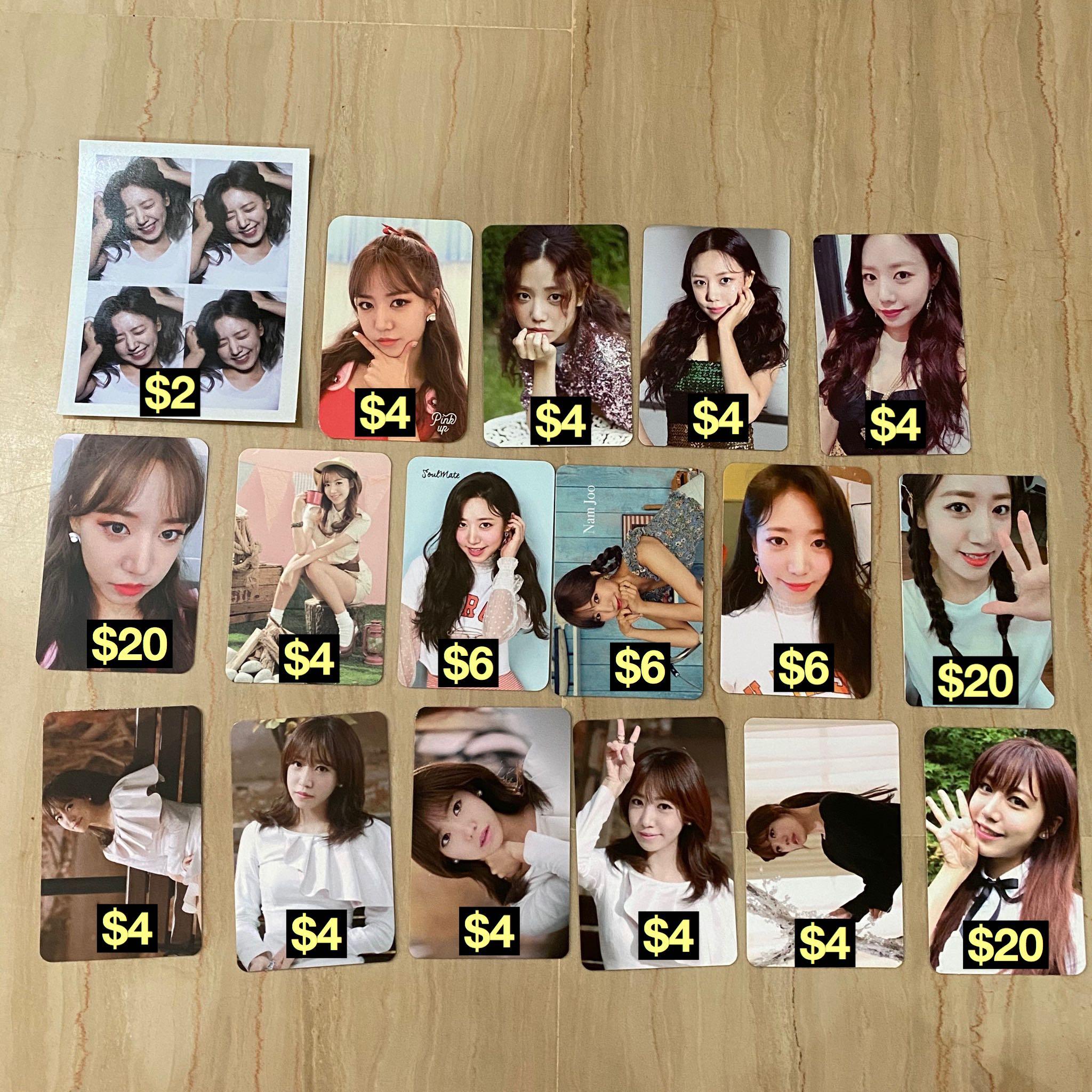 APINK NAMJOO #2 Official Photocard 3rd PINK REVOLUTION Photo Card NAM JOO 남주 
