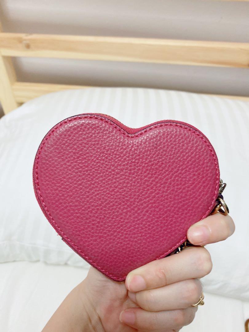 Coach heart coin purse limited edition Women s Fashion Bags Wallets Purses Pouches on Carousell