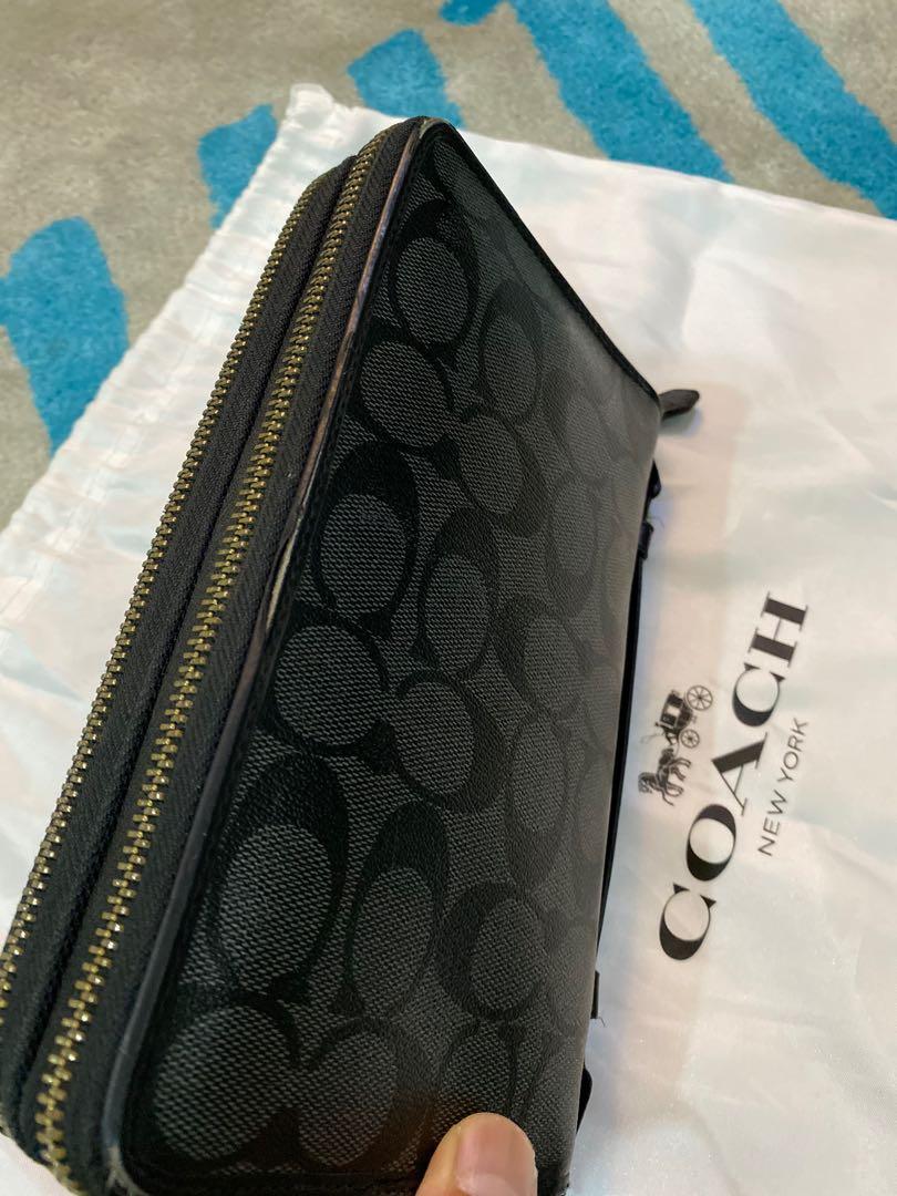 Coach discount wallet large