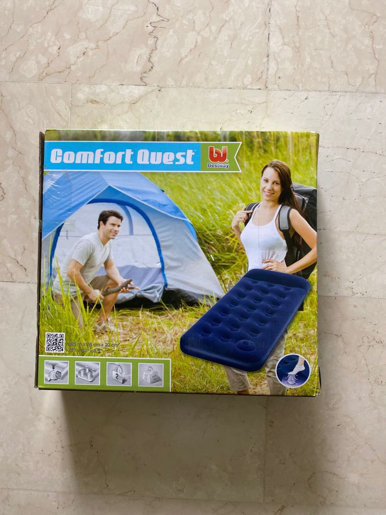 Comfort Quest Air Mattress Single Furniture Beds Mattresses