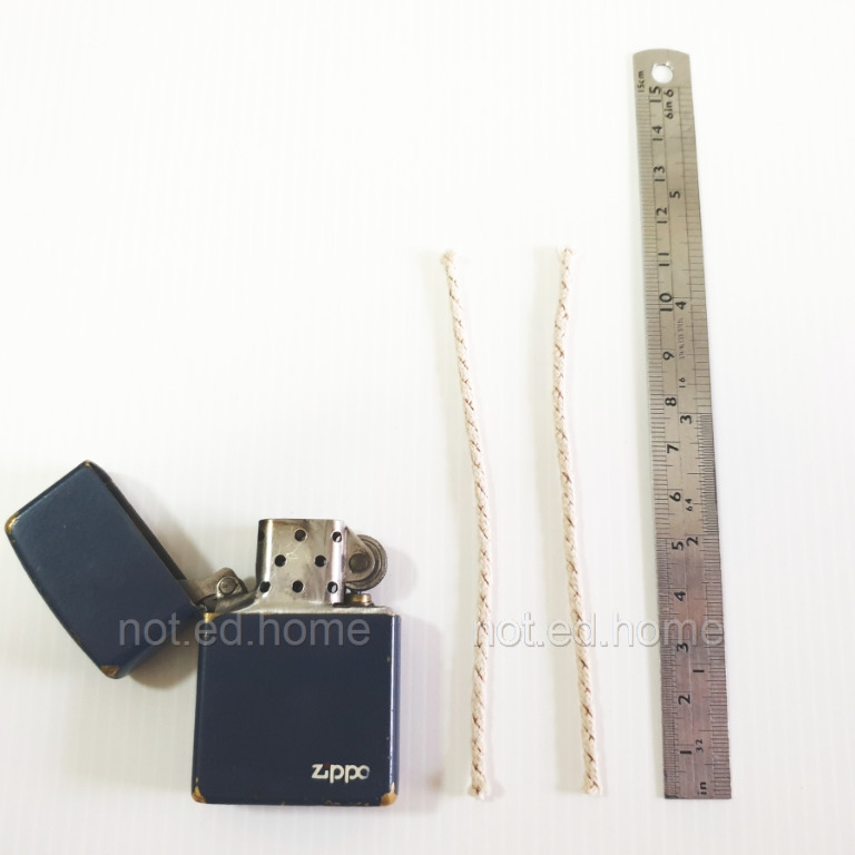 Cotton Zippo Wick for Zippo Lighter (2pcs), Everything Else on Carousell
