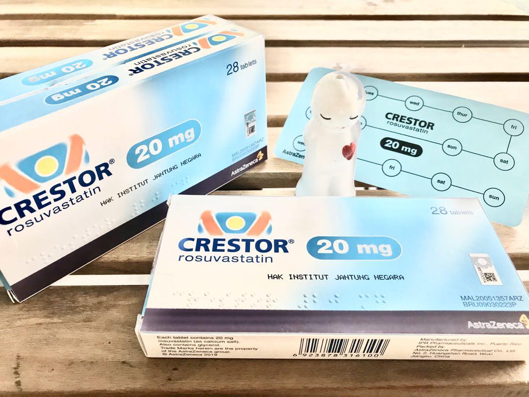 Crestor 20mg Everything Else Others On Carousell