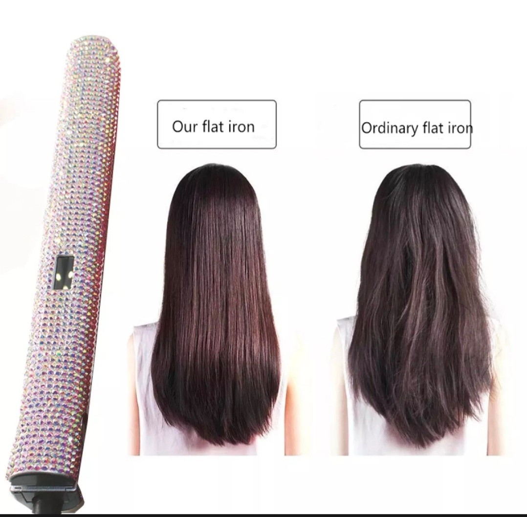 Crystal Hair Straightener Health Beauty Hair Care On Carousell