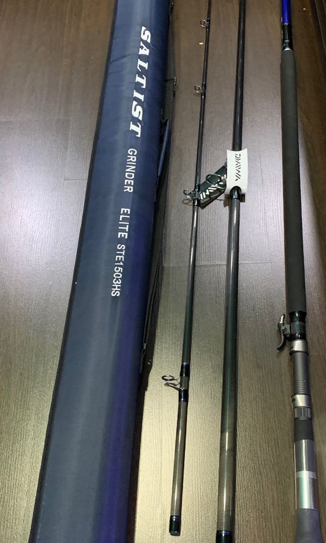 daiwa saltist grinder elite