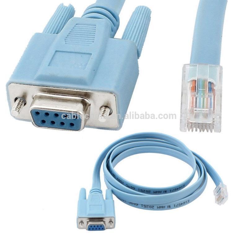 Db9 9pin Vga Female Jack To Rj45 8p8c Connector Male Extension Cable Black 1m Electronics Others On Carousell
