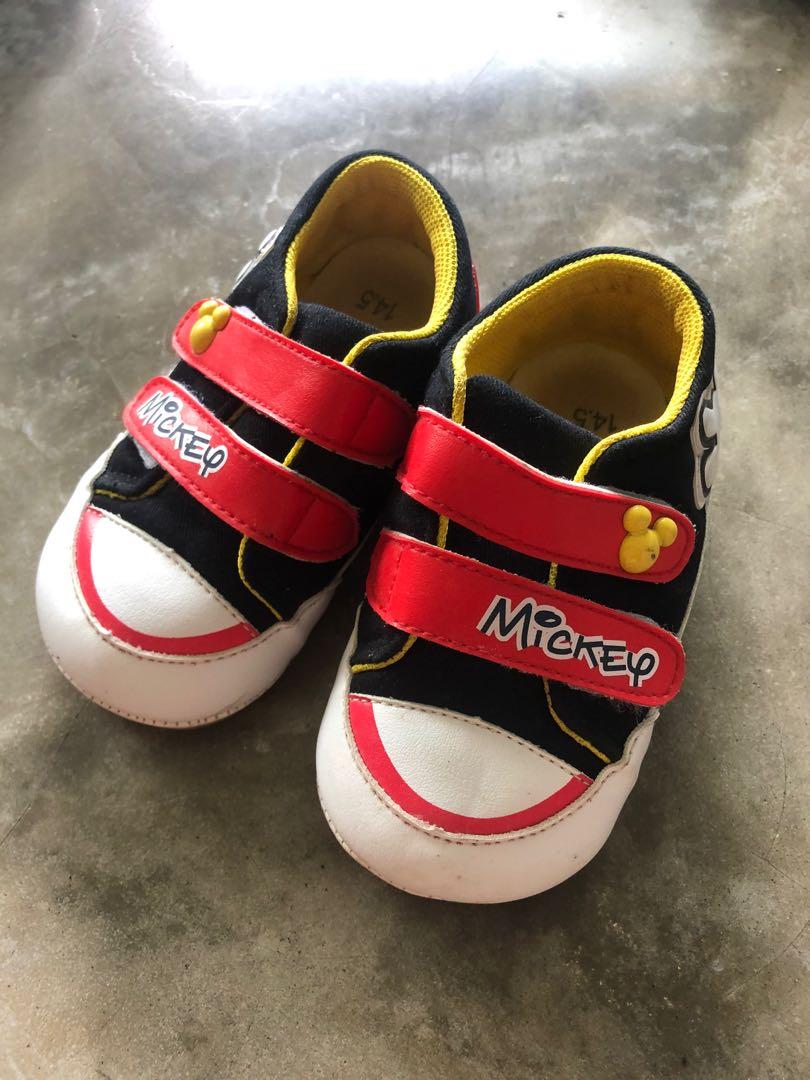 Disney Mickey Kids Shoes 14.5, Babies 