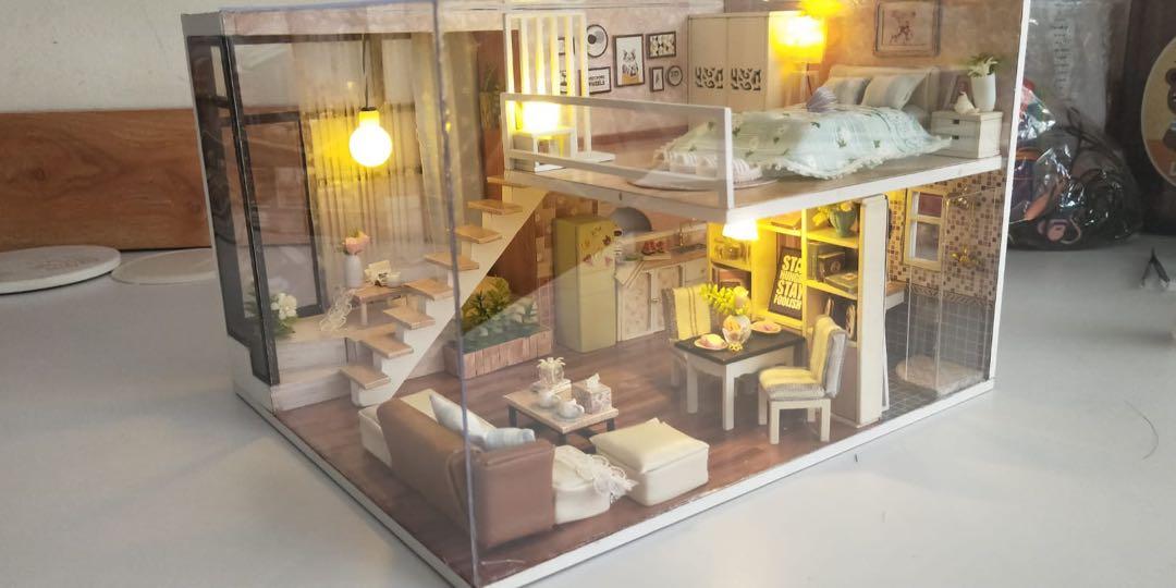 DIY DOLL HOUSE READY MADE Hobbies Toys Stationery Craft Handmade Craft on Carousell