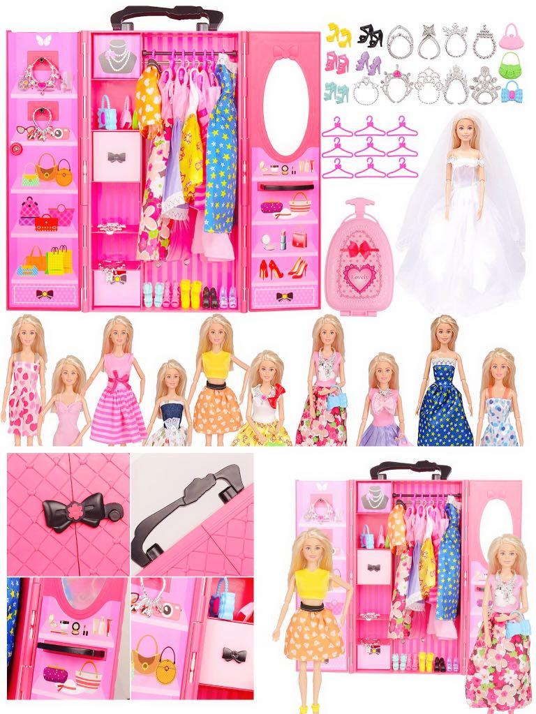 barbie clothes storage