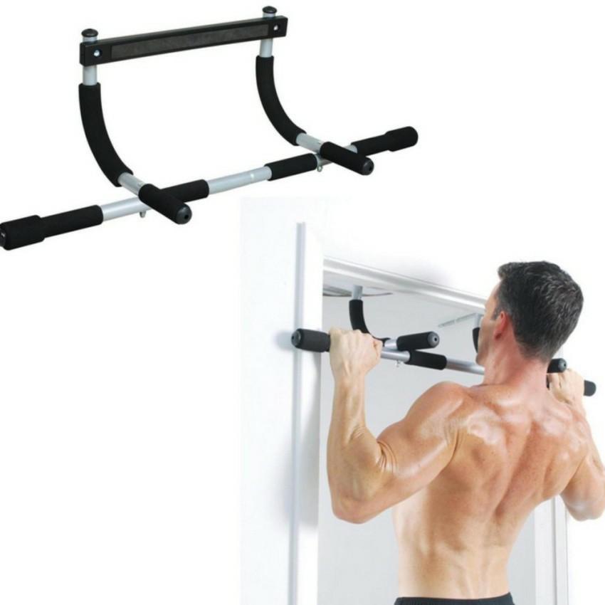 Door frame outlet exercise bar