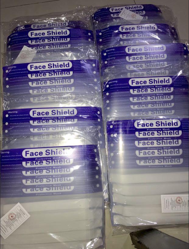 face shield mas mahaba to at mas clear compared sa iba hindi din crumpled