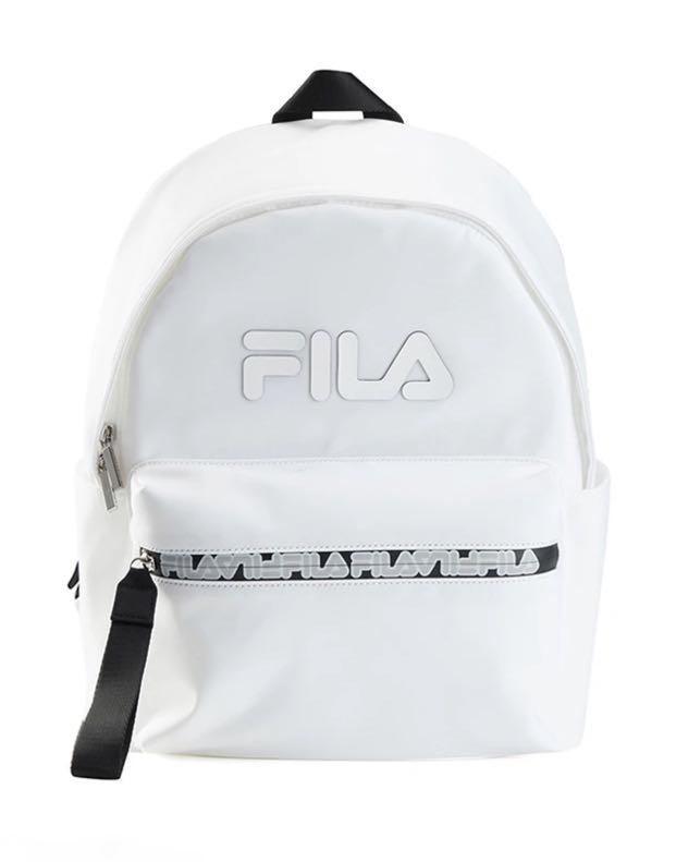 Fila logo backpack online
