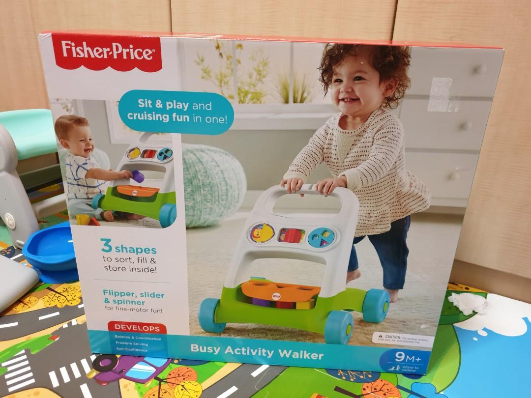 fisher price busy activity walker