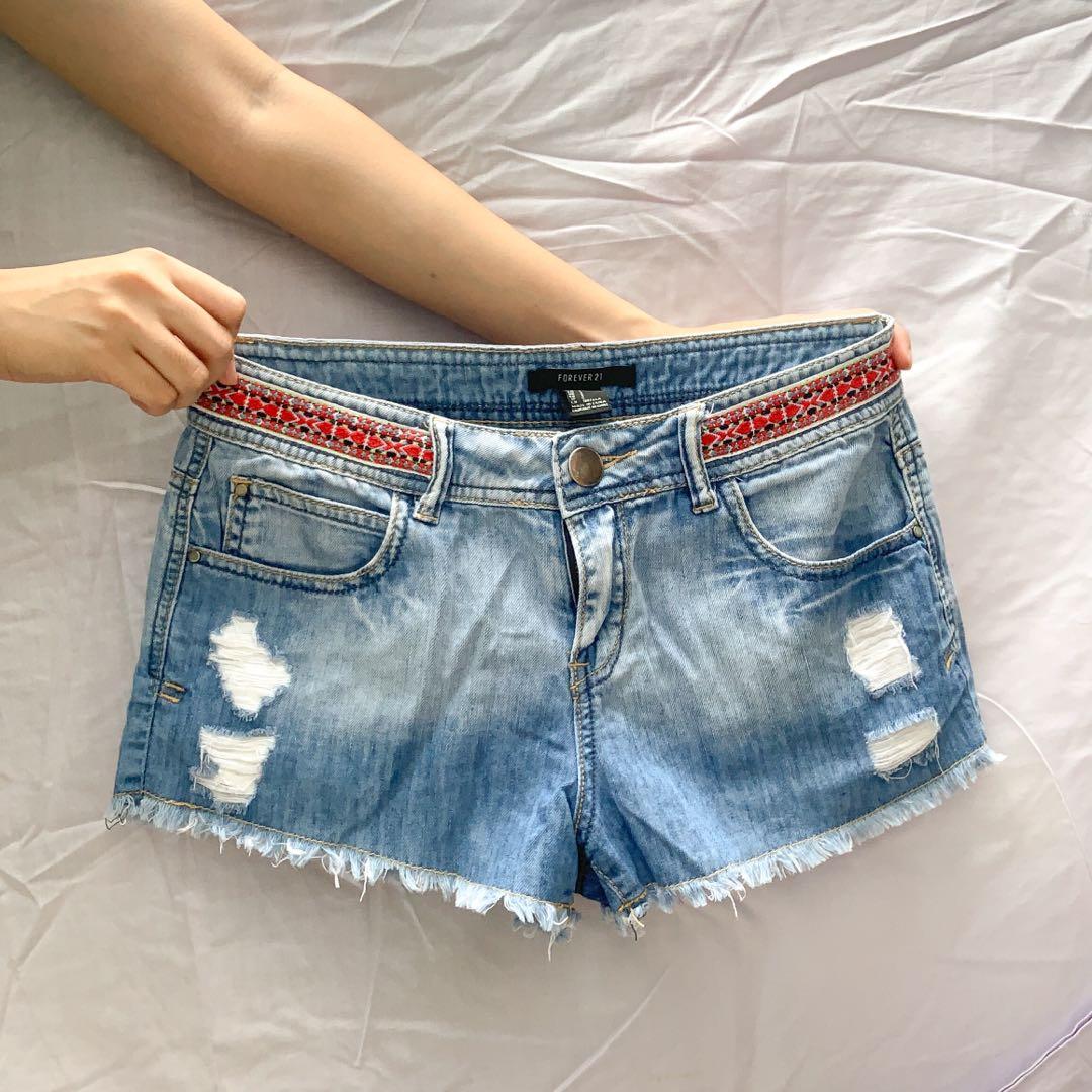 forever 21 jean shorts