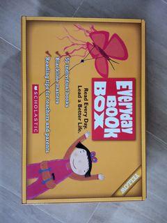 Full set of everyday book box (Red, Yellow, Blue)