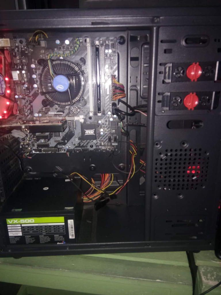 Gaming Intel Core i7-7700 7th Gen Desktop i5 i3 (Category: Desktops) located in Mandaluyong City. Submitted by l2ayne (Listing ID 1016726231, Image 2). Description: Intel Core i7-7700 Processor Asus B250M / MSI B250M Motherboard 16gb DDR4 HyperX Memory 240gb Kingston SSD 2gb GT730 Videocard Aerocool GT Gaming Case Aerocool VX-500 PSU Price 23k each 3pcs left Windows 10 pro and office 2019 installed Accept shipping / COD / COP thru LBC or Lalamove
