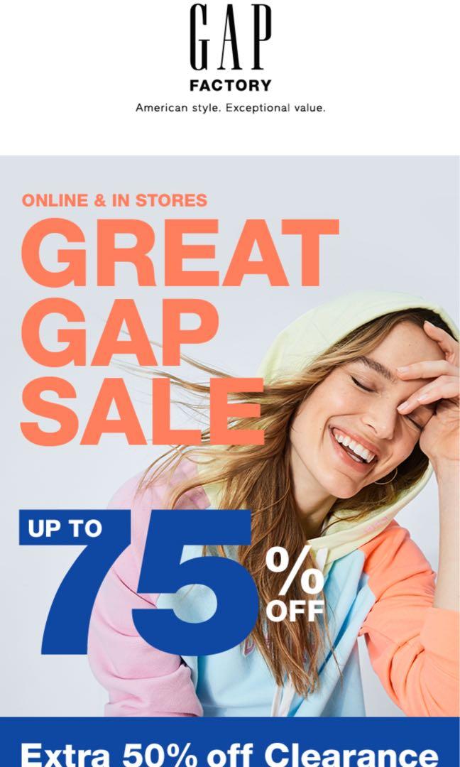 gap clearance sale online