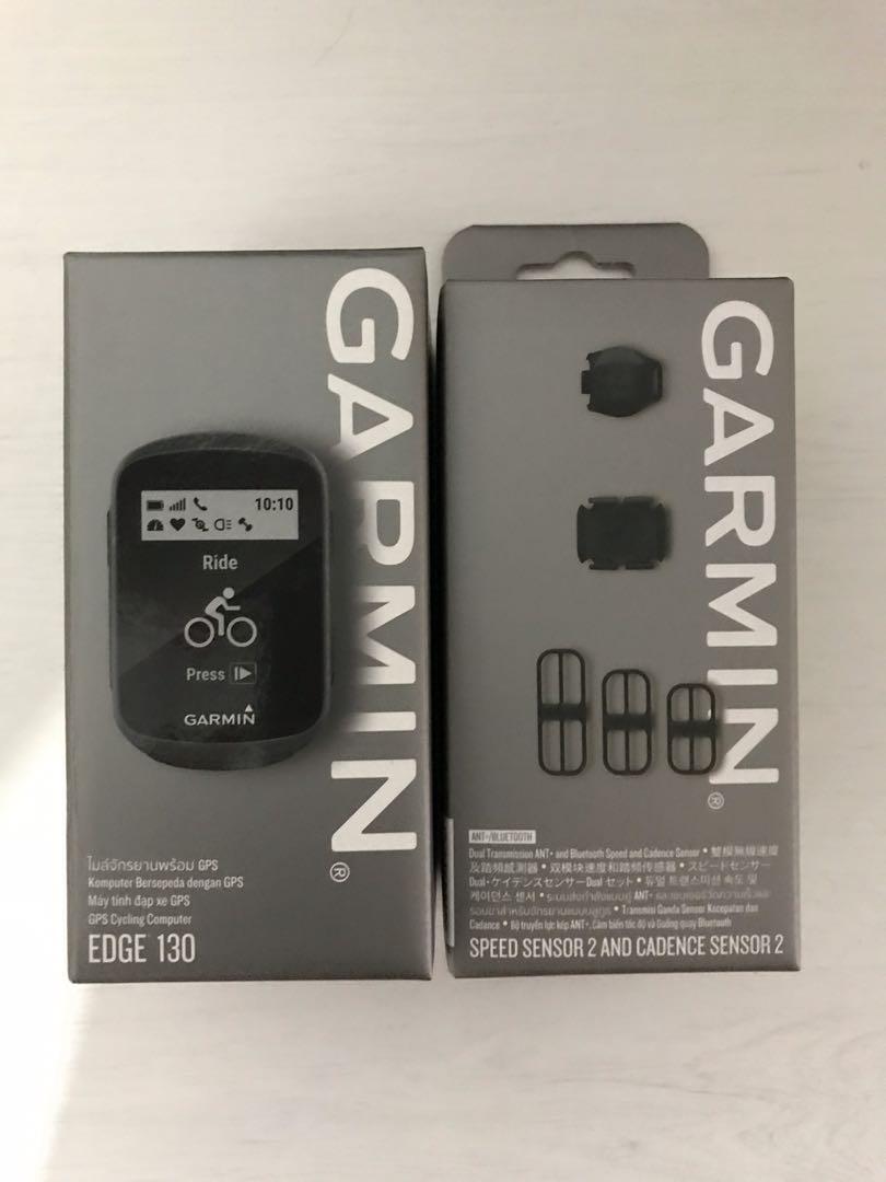 garmin edge 130 cadence sensor