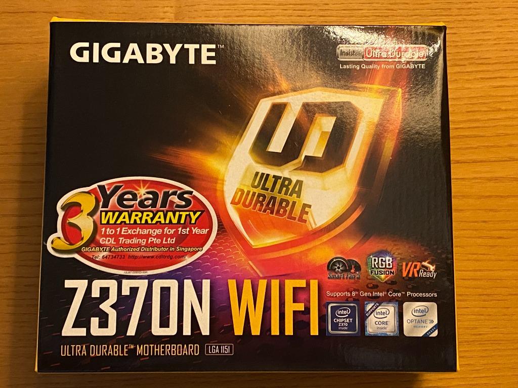 Gigabyte new arrivals z370n wifi