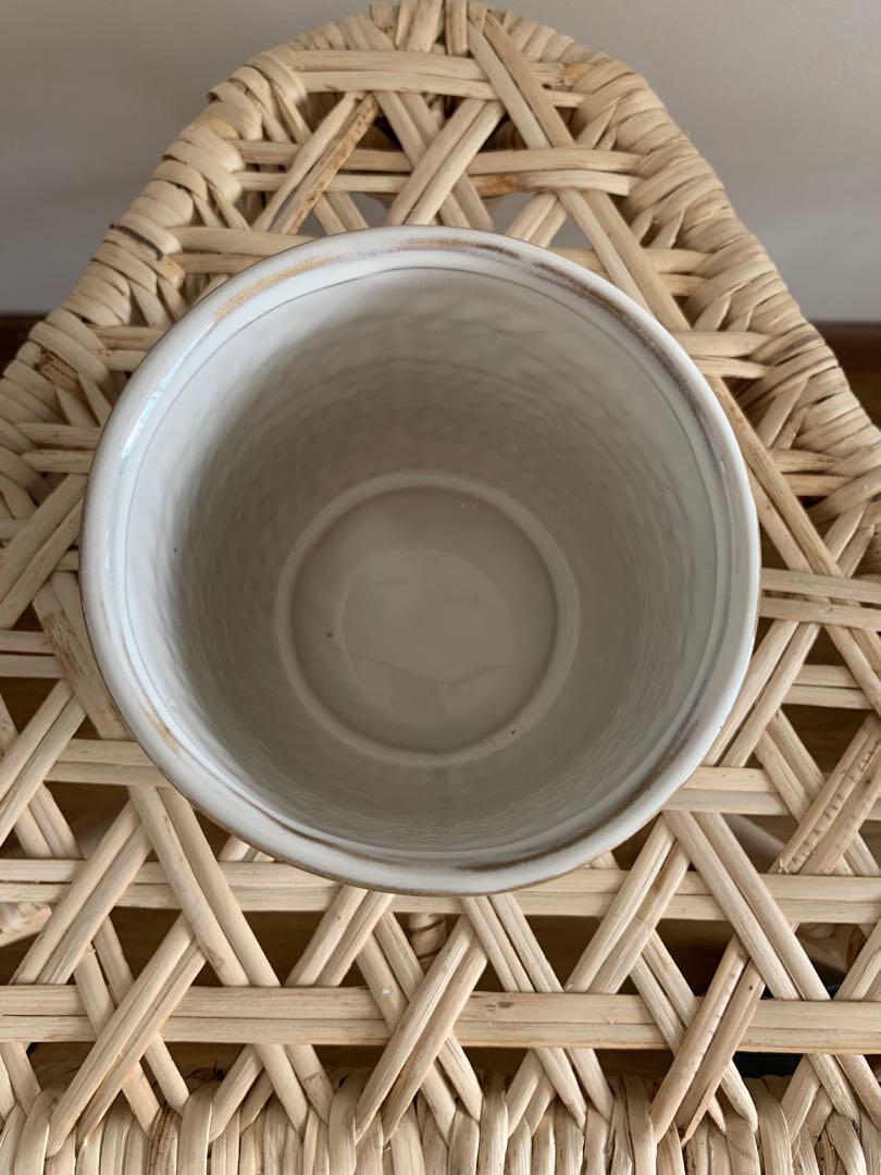 Glazed textures ceramic pot, Furniture & Home Living, Gardening, Pots ...