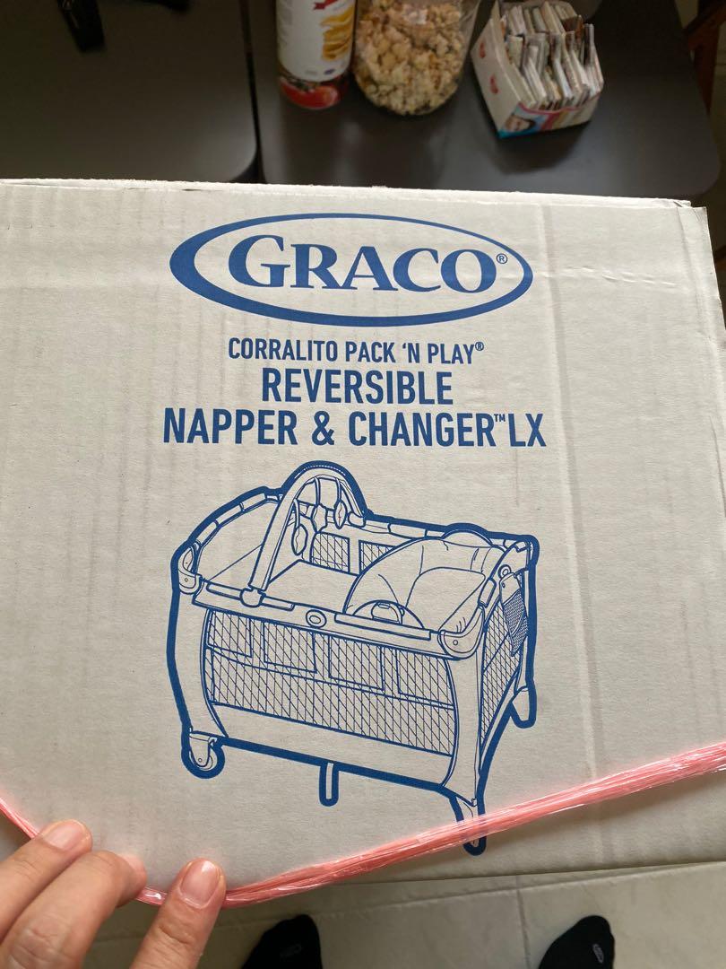 graco corralito pack n play reversible napper and changer lx