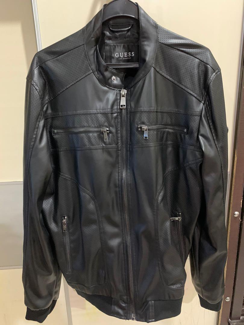 Guess jacket, Men's Fashion, Tops & Sets, Hoodies on Carousell