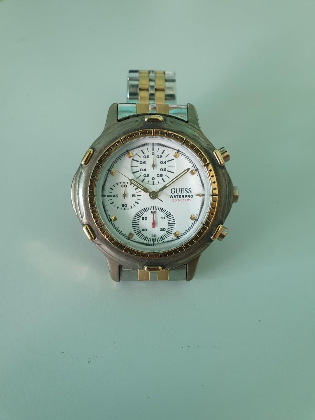 White guess outlet watch