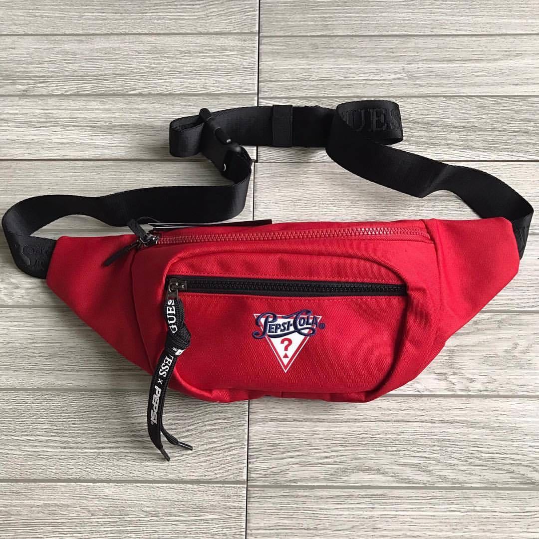 Guess x Pepsi Fanny Pack Waist Bag Men s Fashion Bags Sling