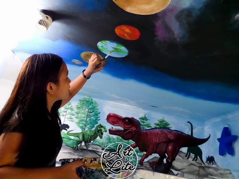 Hand Painted Wall Art Mural Painting On Canvas And Other Art Related Projects Design Craft Others On Carousell