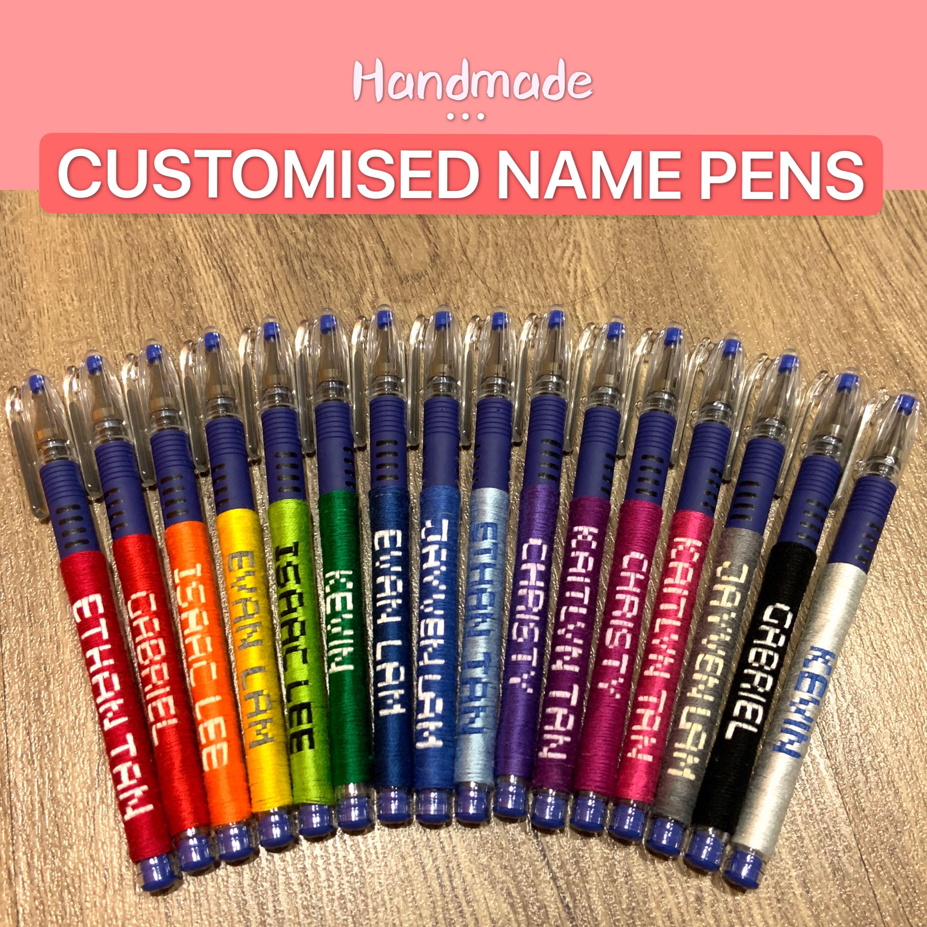 Handmade Personalised Customised Name Pens Hobbies Toys