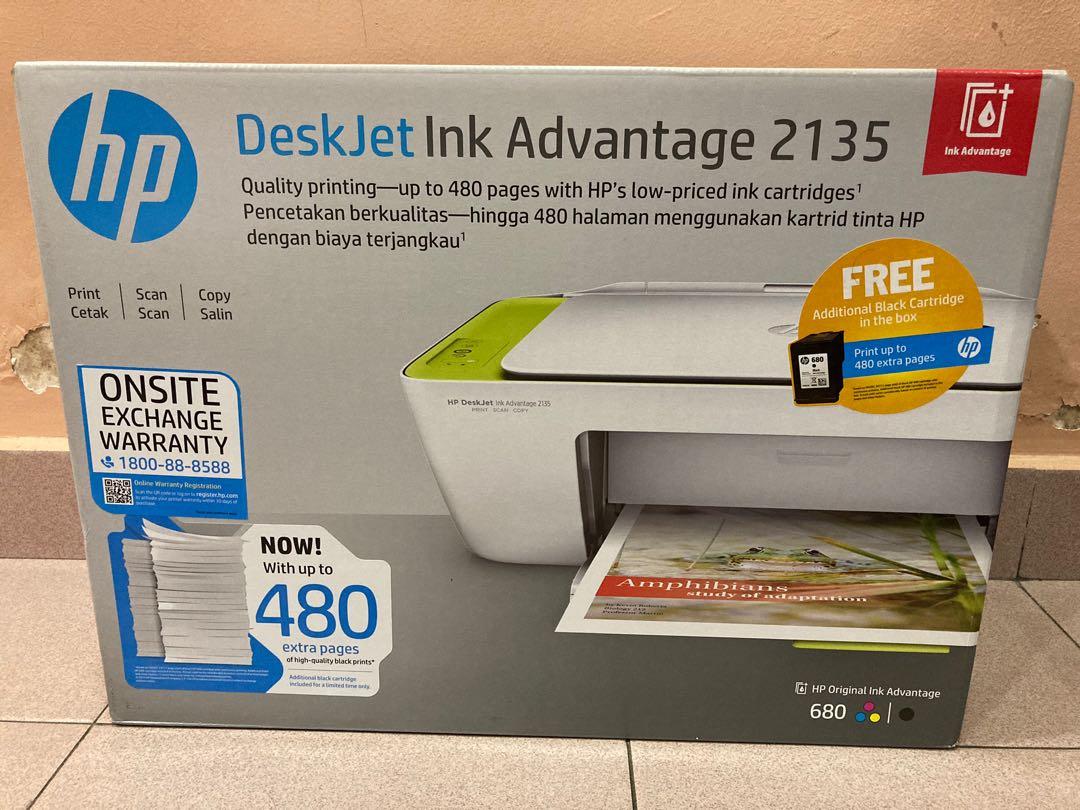 Hp Deskjet Ink Advantages 2135 Electronics Others On Carousell