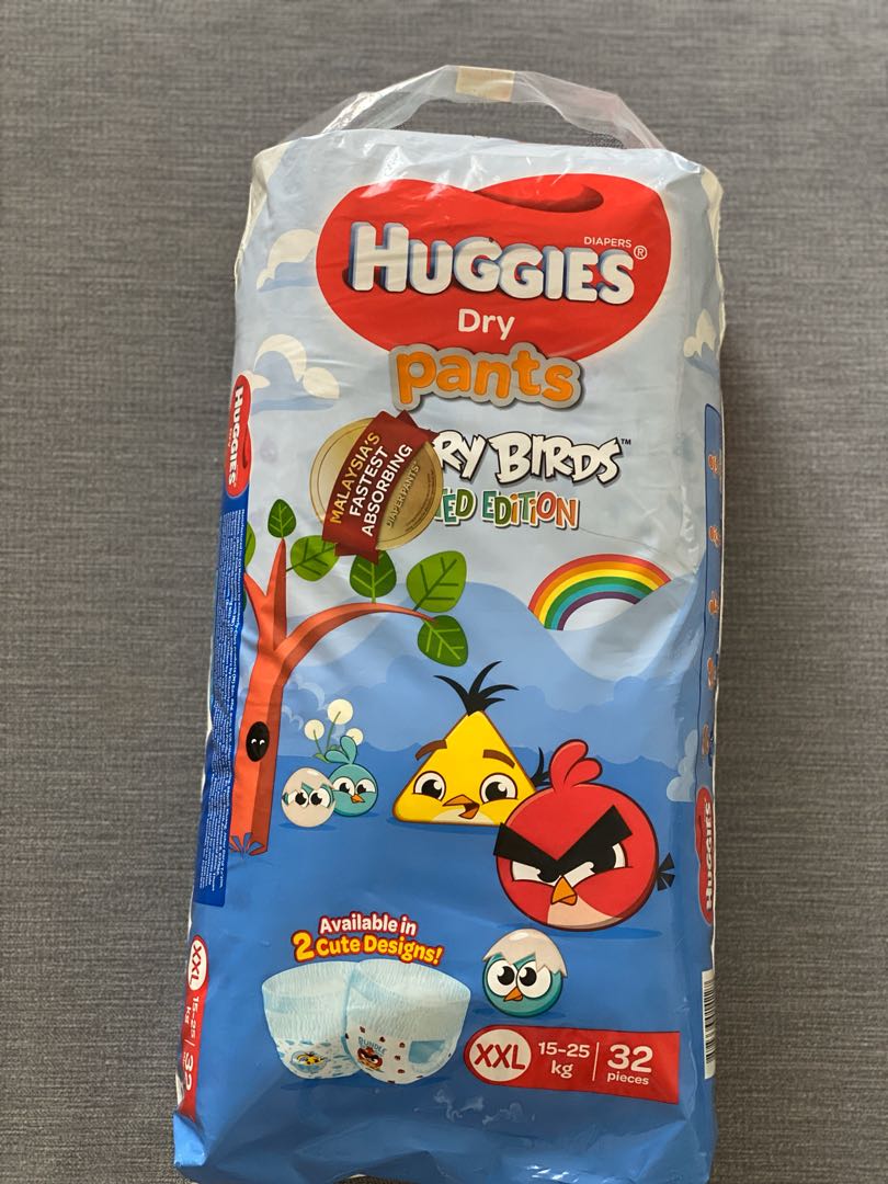 Huggies dry cheap pants angry birds
