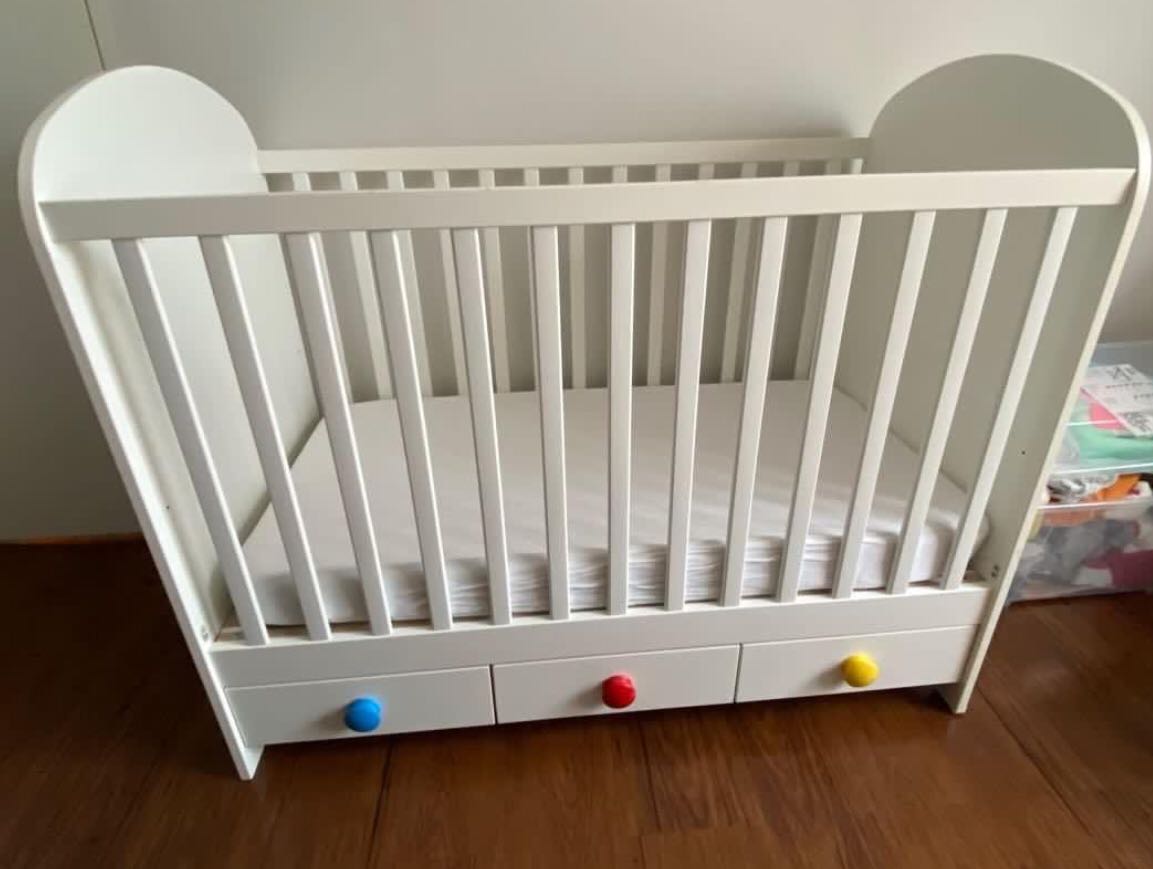 Ikea Baby Crib Baby Box Ikea Gonatt Ranjang Bayi Bayi Anak Ranjang Bayi Di Carousell