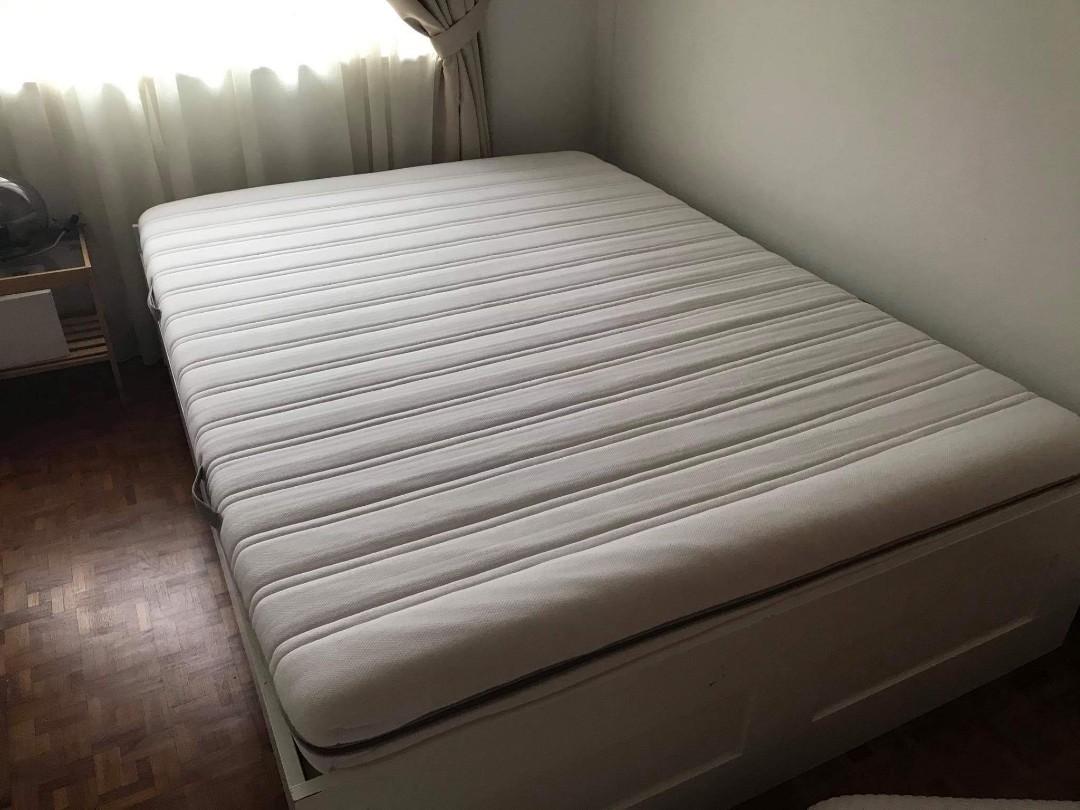 Ikea MALVIK matress in mint conditions, Furniture & Home Living ...