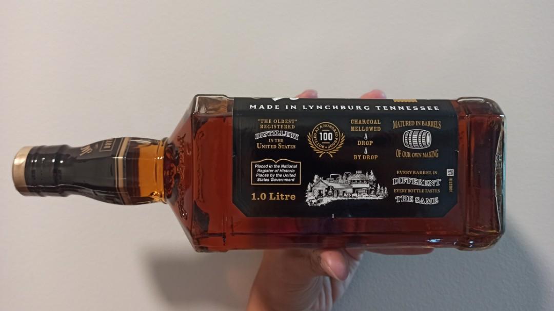 Jack Daniel's Bottled In Bond Whisky 100 Proof Whisky 1L, Food & Drinks