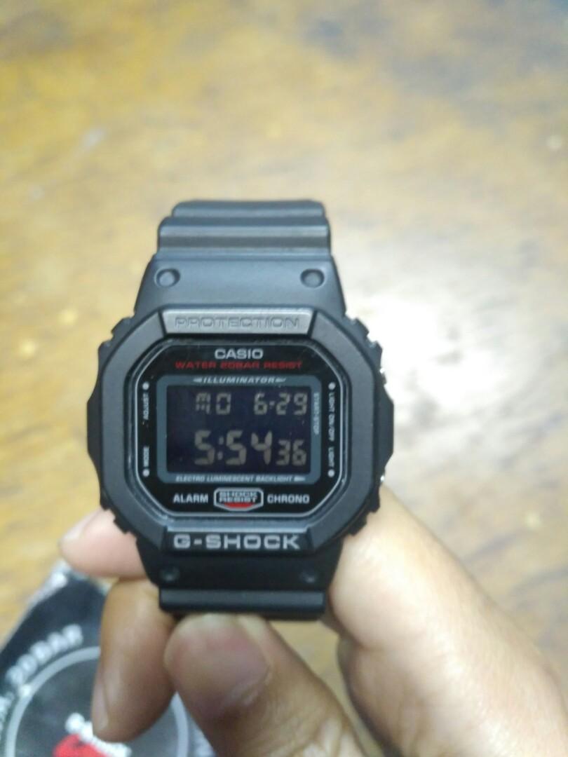 Jual Gshock DW 5600 HR Original Fesyen Pria Jam Tangan di Carousell