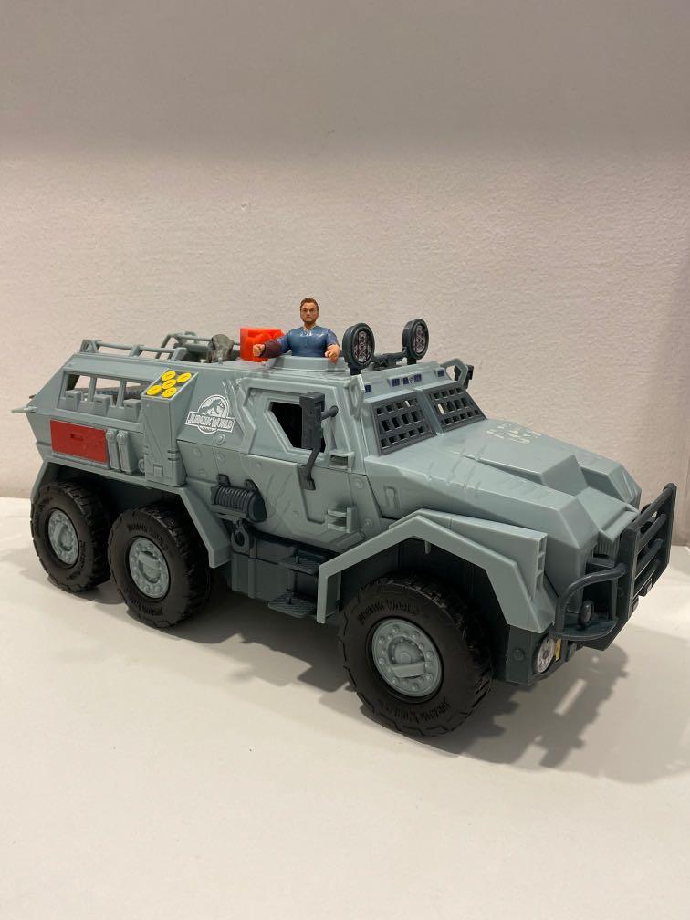 jurassic world gyrosphere blast vehicle