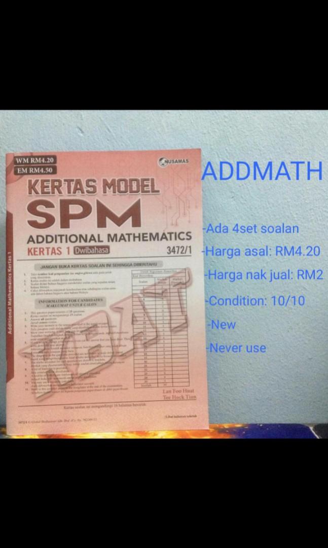 Jawapan Kertas Model Pra Pt3 Matematik Tingkatan 1 – Buku Teks