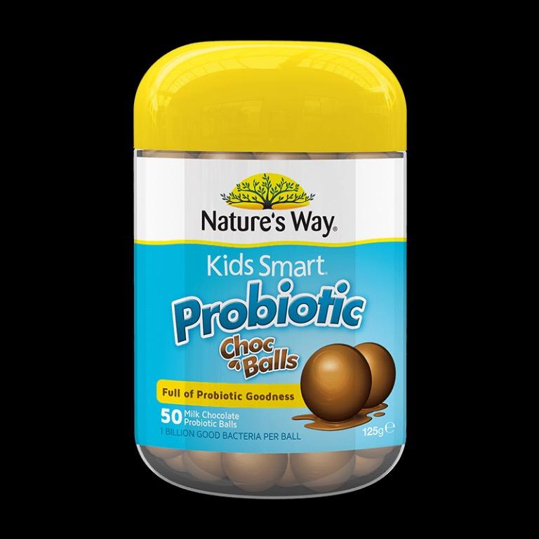 KIDS SMART PROBIOTIC CHOCOLATE BALLS 50S Lactobacillus ...