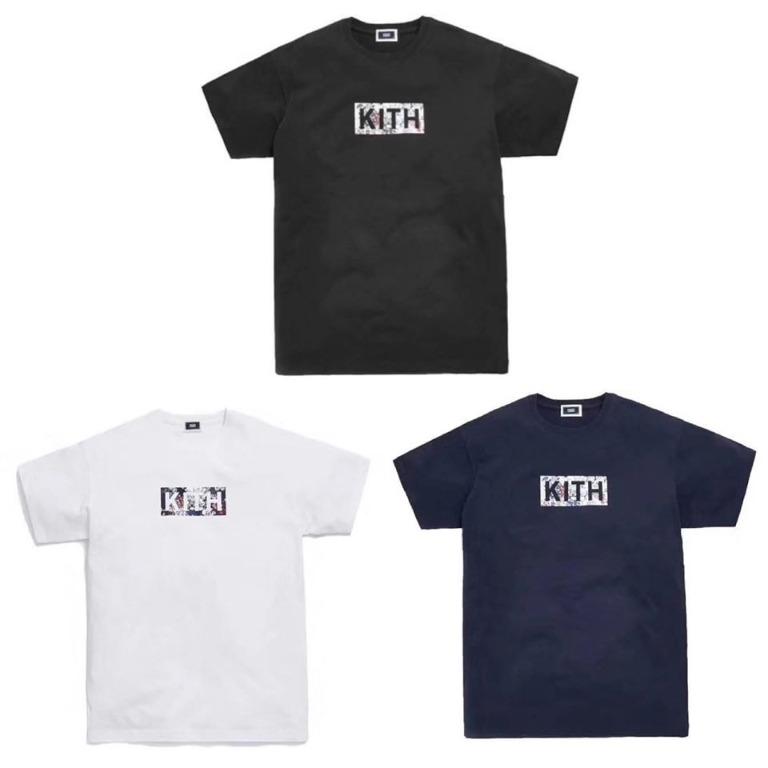 Kith Floral Classic Box Logo Tee Unisex Men S Fashion Clothes Tops On Carousell