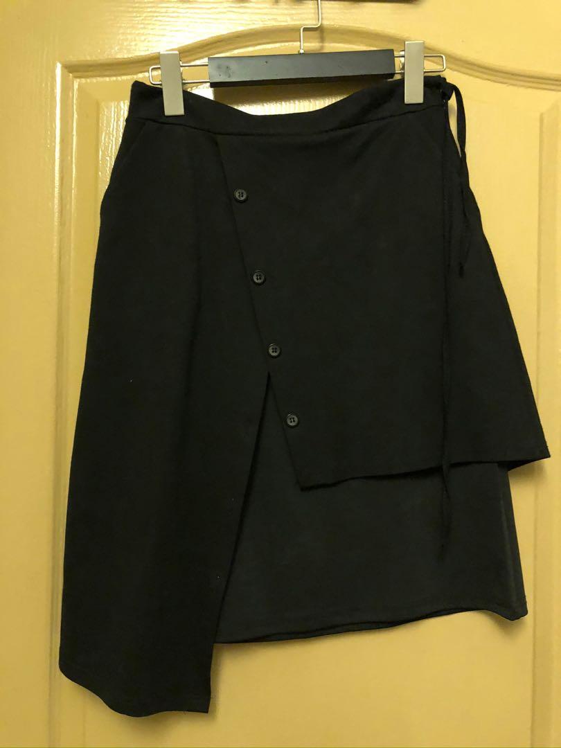 Asymmetrical deals skirt korean