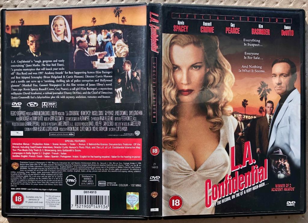 L A Confidential Dvd Movie Music Media Cds Dvds Other Media On Carousell